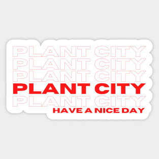 Plant City, Florida Sticker